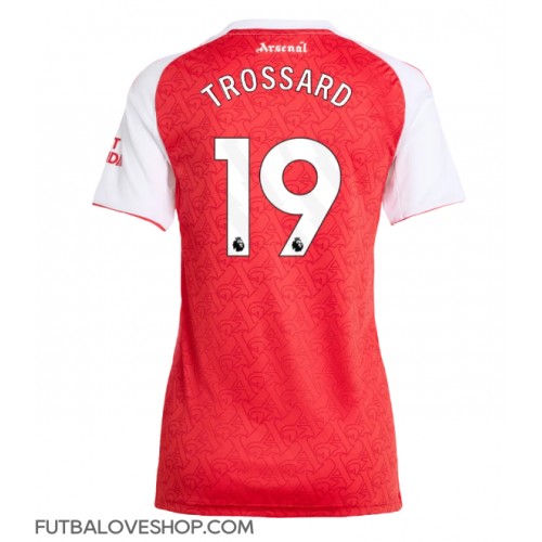 Dres Arsenal Leandro Trossard #19 Domáci pre Ženy 2025-26 Krátky Rukáv